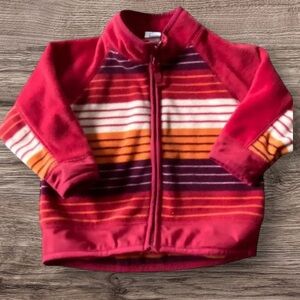 BABY GAP EUC BOYS GIRLS FLEECE TOP SHIRT JACKET CARDIGAN SIZE 18 24 MONTHS